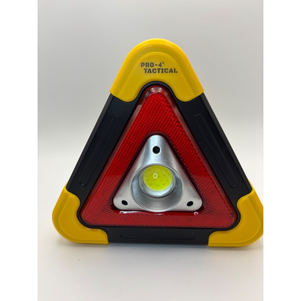 Warning Triangle.‎ Battery operated, 5 mode with COB.